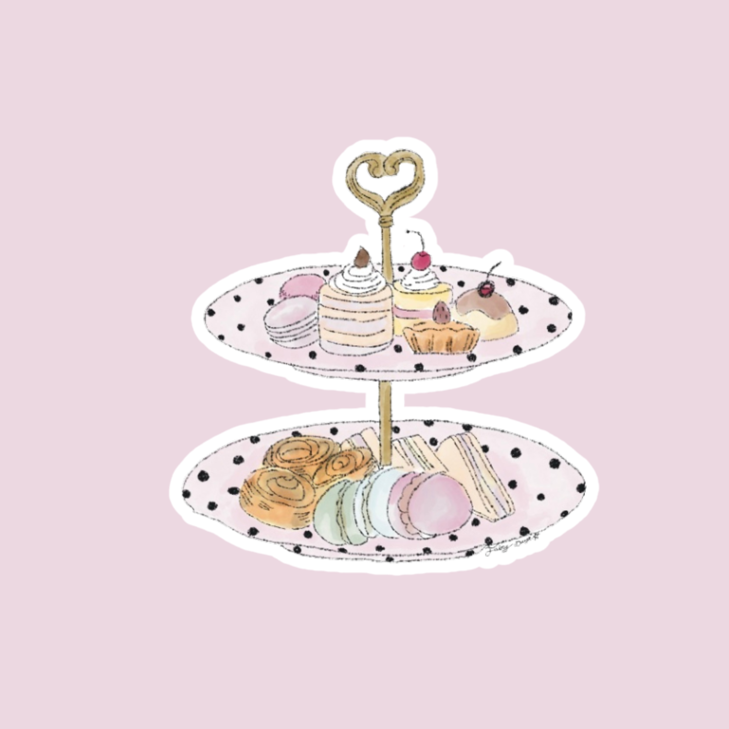 Snacks Table Sticker