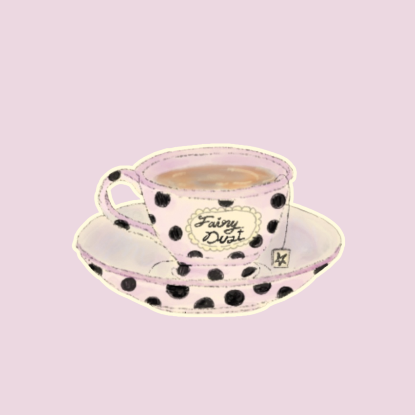Tea Cup Sticker