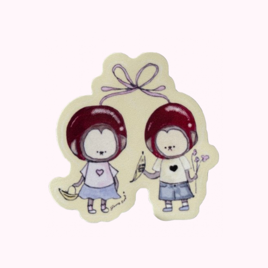 Love Monkeys Sticker