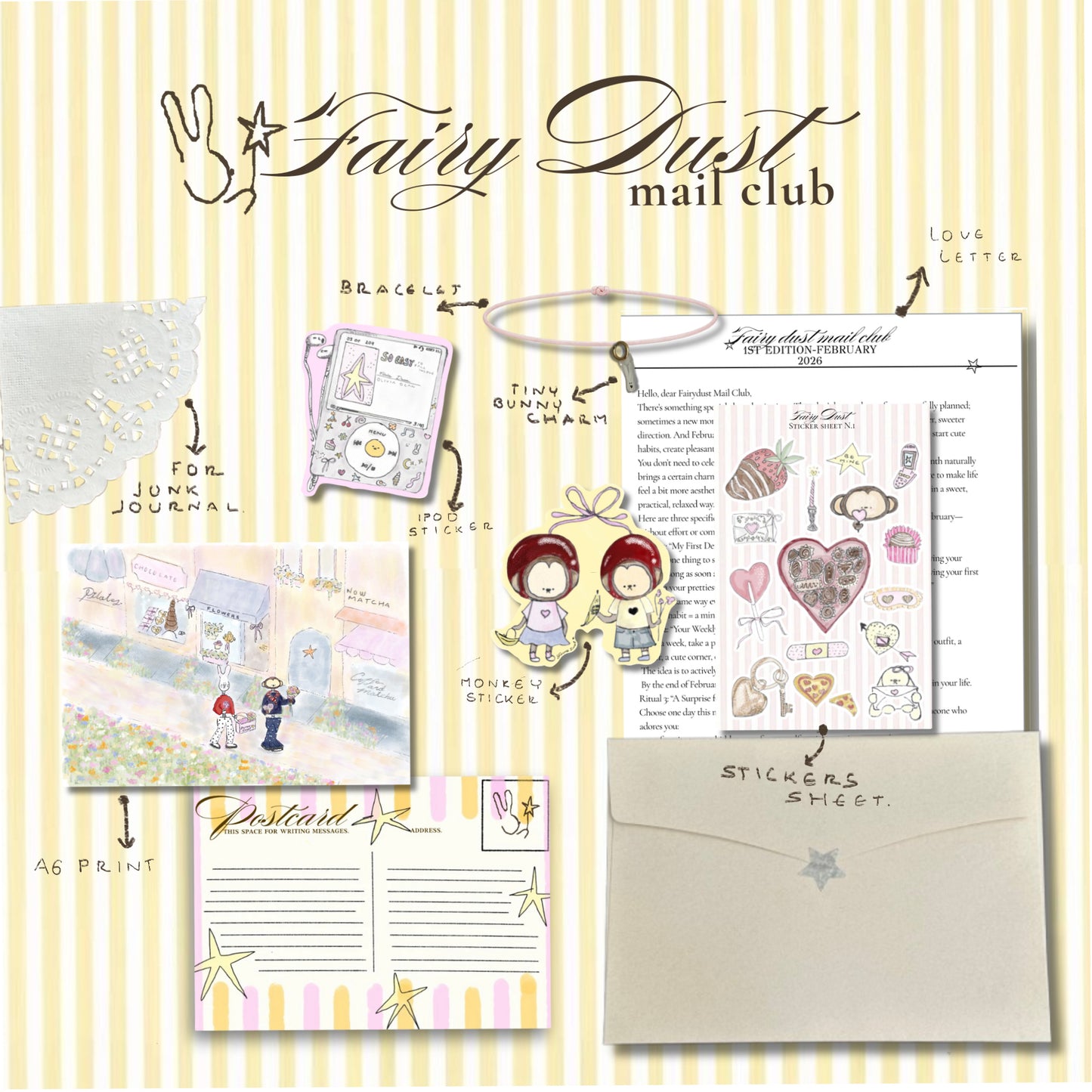 Fairydust Mail Club – March Edition